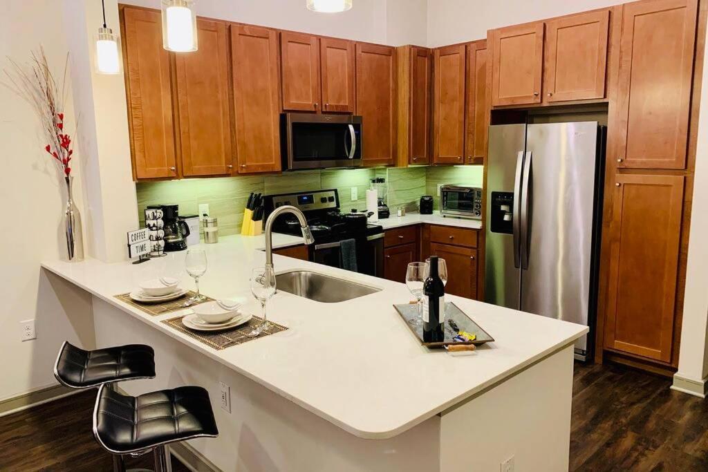 New Apart Downtown - 5min Stadium/parks/museum Daire *